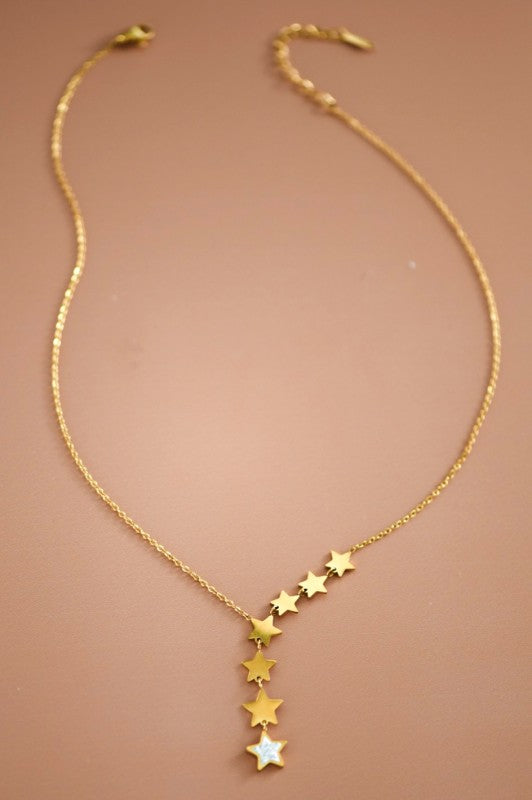 Cascade Star Necklace