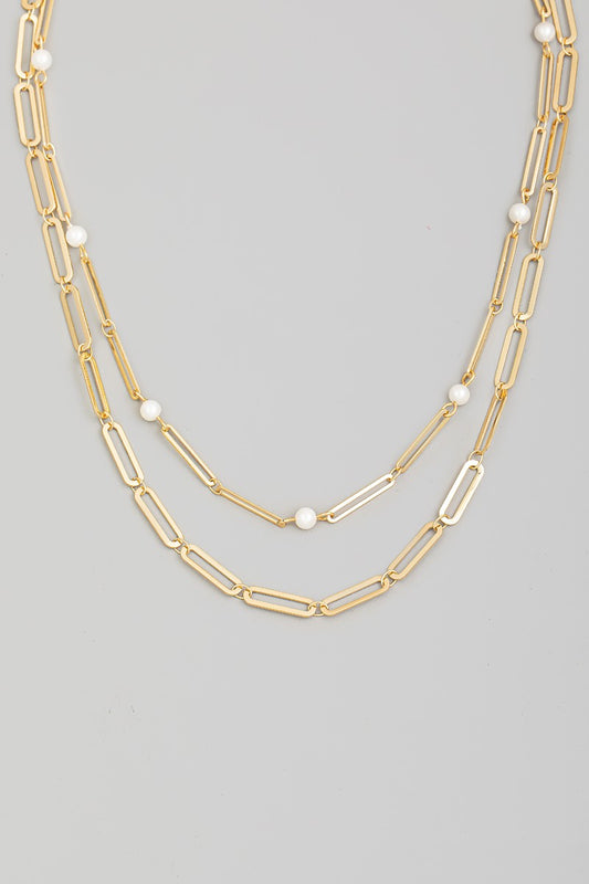Aiyah Chain Link Necklace
