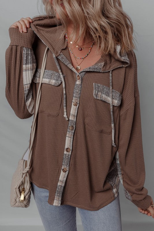 Lennie Hooded Shacket